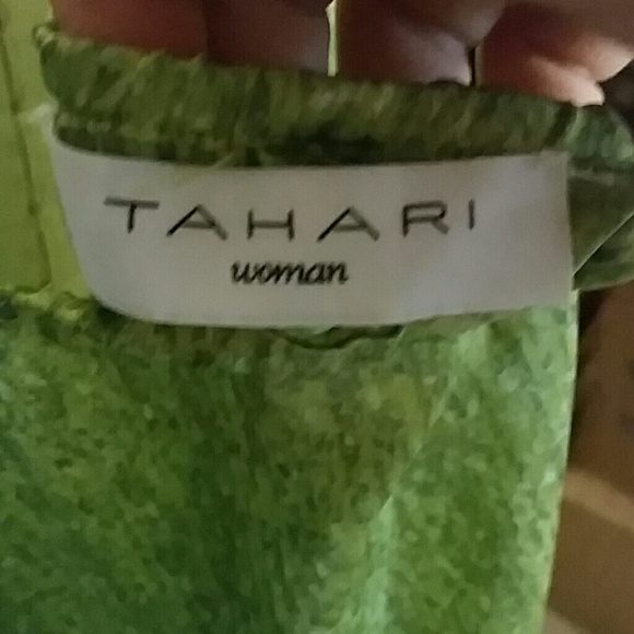 Tahari Greentop and over lay - Picture 7 of 7